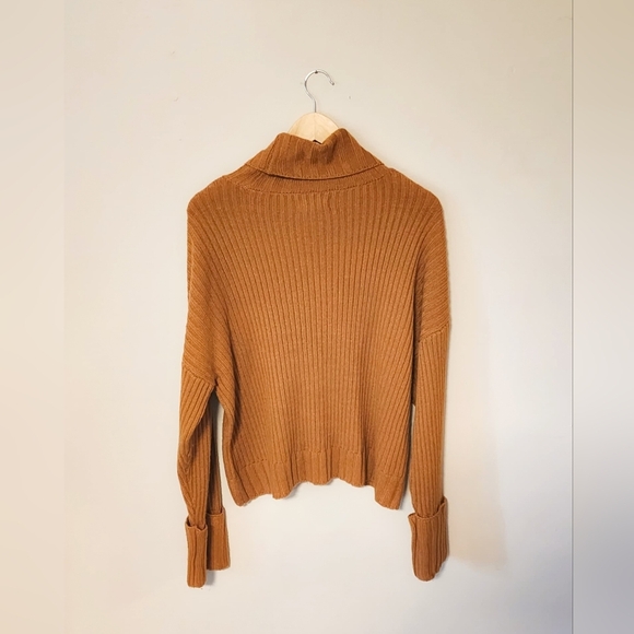 Nine West Burnt Orange Turtleneck Sweater - Picture 2 of 3